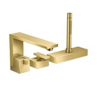 Hansgrohe hansgrohe Mitigeur monocommande bidet 3 trous Axor Edge A 210 mm, montage mural, sortie flexible, chrome optique Quantité:1