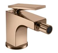 Hansgrohe hansgrohe Mitigeur monocommande bidet Axor Citterio A 110mm, m HG, tirette, poli or rouge Quantité:1