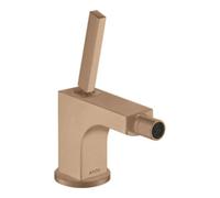 Hansgrohe hansgrohe Mitigeur monocommande bidet Axor Citterio A 112 mm, avec poignée à broche, tirette de vidage, chromé brillant Quantité:1