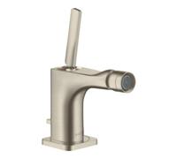 Hansgrohe hansgrohe Mitigeur monocommande bidet Axor Citterio E A 114 mm, avec poignée à goupille, tirette, sans chrome Quantité:1