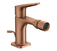 Hansgrohe hansgrohe Mitigeur monocommande bidet Axor Citterio M A 116 mm, avec tirette, brossé or rouge Quantité:1