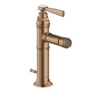 Hansgrohe hansgrohe Mitigeur monocommande bidet Axor Montreux A 110 mm, m HG, tirette, brossé r gol Quantité:1