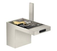 Hansgrohe hansgrohe Mitigeur monocommande bidet Axor MyEdition A 121 mm, avec vidage poussoir, sans plaque, chromé Quantité:1
