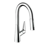 Hansgrohe hansgrohe Mitigeur monocommande évier 160 Talis M51 avec douchette extractible, 2 jets, aspect acier inoxydable Quantité:1
