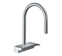 Hansgrohe hansgrohe Mitigeur monocommande évier 170 Aquno Select M81 avec douchette extensible, 3 jets, chrome Quantité:1