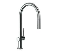 Hansgrohe hansgrohe Mitigeur monocommande évier 210 Talis M54 EcoSmart avec douchette extractible, 2 jets, chrome Quantité:1