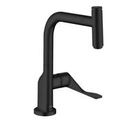 Hansgrohe hansgrohe Mitigeur monocommande évier 230 Axor Citterio avec douchette extractible, noir mat Quantité:1