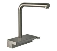 Hansgrohe hansgrohe Mitigeur monocommande évier 250 Aquno Select M81 avec douchette, 2 jets, sBox, aspect inox Quantité:1