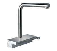 Hansgrohe hansgrohe Mitigeur monocommande évier 250 Aquno Select M81 avec douchette extensible, 2 jets, chrome Quantité:1