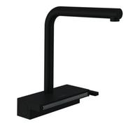 Hansgrohe hansgrohe Mitigeur monocommande évier 250 Aquno Select M81 avec douchette extractible, 2 jets, sBox, noir mat Quantité:1
