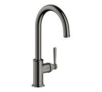 Hansgrohe hansgrohe Mitigeur monocommande évier 260 Axor Montreux avec bec pivotant, chrome noir poli Quantité:1