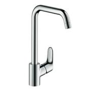Hansgrohe Mitigeur de cuisine Focus M41 260, pour chauffe-eau à écoulement libre, chrome 31822000