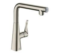 Hansgrohe hansgrohe Mitigeur monocommande évier 260 Metris Select M71 1jet, aspect inox Quantité:1