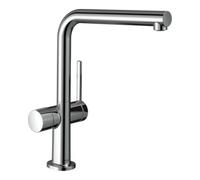 Hansgrohe Mitigeur d'évier Talis M54-270 – 1 jet, vanne d'arrêt, chrome 72827000