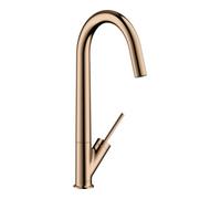 Hansgrohe hansgrohe Mitigeur monocommande évier 300 Axor Starck avec bec pivotant, or rouge poli Quantité:1