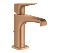 Hansgrohe hansgrohe Mitigeur monocommande lavabo 130 Axor Citterio E A 143mm, avec tirette, bronze brossé Quantité:1