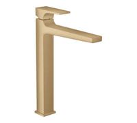 Hansgrohe hansgrohe Mitigeur monocommande lavabo 260 Metropol m HG, poussoir, A 204 mm, bronze brossé Quantité:1