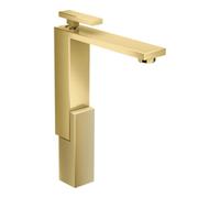 Hansgrohe hansgrohe Mitigeur monocommande lavabo 280 Axor Edge bec 180 mm, poli or brillant, diamanté Quantité:1