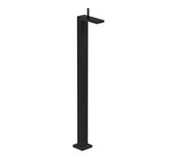 Hansgrohe hansgrohe Mitigeur monocommande lavabo Axor MyEdition sol, avec vidage poussoir, avec plaque, blanc mat/brillant noir Quantité:1