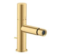 Hansgrohe hansgrohe Mitigeur monocommande pour bidet Axor Uno A 124 mm, avec poignée, tirette, or brillant optique Quantité:1