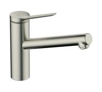 Hansgrohe hansgrohe Mitigeur monotrou pour évier 150 Zesis M33 1jet, aspect inox Quantité:1