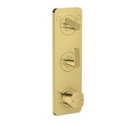Hansgrohe hansgrohe Module thermostat Axor Citterio C cub cut, or poli optique, encastré avec plaque Quantité:1