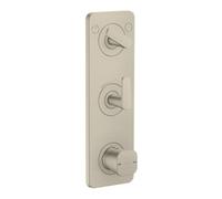 Hansgrohe hansgrohe Module thermostat Axor Citterio C s. struct., nickel brossé, encastré avec plaque Quantité:1