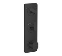 Hansgrohe hansgrohe Module thermostat Axor Citterio C sans structure, noir mat, encastré avec plaque Quantité:1