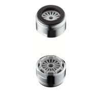 Hansgrohe hansgrohe Mousseur M 24x1, pour robinets sans pression, chrome Quantité:1