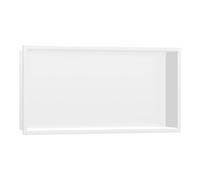 Hansgrohe hansgrohe Niche murale XtraStoris Original 600x300x100mm, avec cadre int., blanc mat Quantité:1