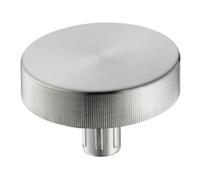 Hansgrohe Poignée tournante A11 40953800 – Acier inoxydable pour commande excentrique