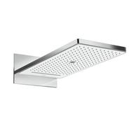 Hansgrohe Douche de tête Rainmaker Select 580 Blanc chromé 3 jets Montage mural
