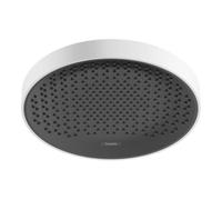 Hansgrohe hansgrohe Pommeau de douche Rainfinity 360 1jet, fixation murale/plafond, blanc mat Quantité:1