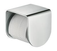 Hansgrohe Porte-rouleau AXOR softsquare 42436330 avec tablette chrome noir poli