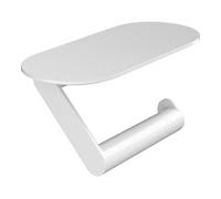 Hansgrohe hansgrohe Porte-rouleau WallStoris 230x100mm, avec abattant, mural, blanc mat Quantité:1
