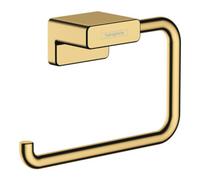 Hansgrohe hansgrohe Porte-rouleaux AddStoris sans couvercle, or poli, mural, métal Quantité:1