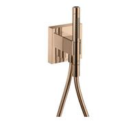 Hansgrohe hansgrohe Portereinh Axor Starck Organic avec douchette 2 jets, schl, 120x120 mm, pour sol Quantité:1