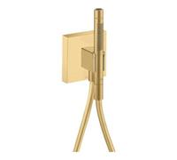 Hansgrohe hansgrohe Portereinh Axor Starck Organic avec pomme de douche à main 2 jets, flexible, 120x120 mm, finition or optique Quantité:1