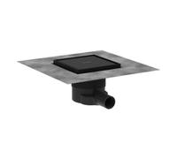 Hansgrohe hansgrohe Punktab RainDrain Brillance Ensemble complet, 150x150 mm, noir mat Quantité:1