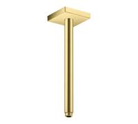Hansgrohe hansgrohe Raccord de plafond 300 mm, laiton brossé, carré Quantité:1