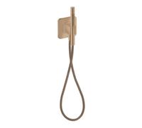 Hansgrohe hansgrohe Raccord de tuyau et support de douche Axor Citterio C softsq. avec douchette à main 2 jets BRG Quantité:1
