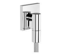 Hansgrohe hansgrohe Raccord mural Fixfit Fine avec clapet anti-retour, E, carré, chrome Quantité:1