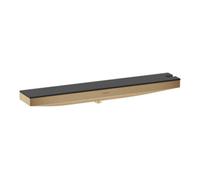hansgrohe Rainfinity raccordement mural 26858140 avec support de douche à droite et étagère, bronze brossé