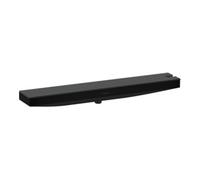 hansgrohe Rainfinity raccordement mural 26858670 avec support de douche à droite et étagère, noir mat