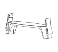 Hansgrohe hansgrohe RainDrain Go Pieds de support pour grille Quantité:1