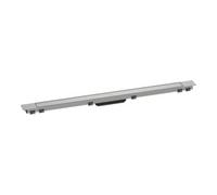 Kit prêt à poser hansgrohe RainDrain Match Plus avec caniveau de douche 1000 et cadre réglable en hauteur, 56217800, Couleur: acier inoxydable brossé