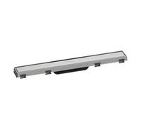 Hansgrohe Caniveau de douche RainDrain Match 60 cm inox brossé cadre réglable en hauteur 56036800
