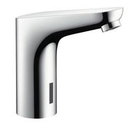 Hansgrohe hansgrohe Robinet électronique pour lavabo Focus à piles, préréglable, chrome Quantité:1