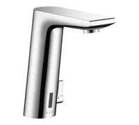 Hansgrohe hansgrohe Robinet électronique pour lavabo Metris S à piles, réglable, chrome Quantité:1