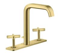 Hansgrohe hansgrohe Robinet lavabo 3 trous 170 Axor Citterio E A 165 mm, tirette, chromé, brossé Quantité:1